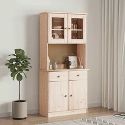 Visoka komoda ALTA 77 x 35 x 165 cm od masivne borovine