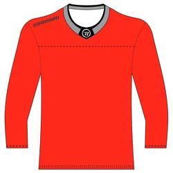 Hokejski dres za trening Warrior Alpha Practice Jersey Orange Senior L