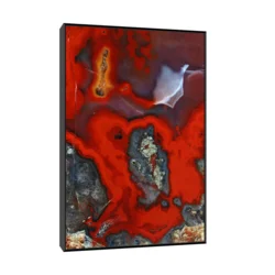 Canvas Slika na platnu Ahat, Sa ramom, 30 x 45 cm, Crni