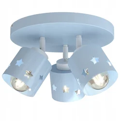 moonlight STROPNA SVETILKA ZA DEČKA, STROPNI LESTENEC, LED E27