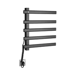 Sapho - Električni sušač peškira ELCOR 63W 48x52 cm mat crna