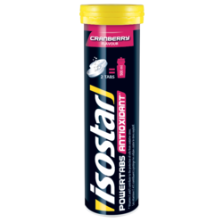 Isostar HYDRATE & PERFORM POWERTABS CRANBERRY 120G, športna prehrana 011399