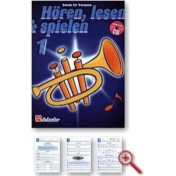 HOREN, LESEN & SPIELEN 1 TROMPETE NOTE