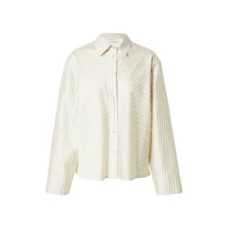 SELECTED Bluza SLWCONNIE ecru/temno rjava
