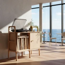 Hanah Home komoda CPT4835-100, 100 cm, prirodno drvo