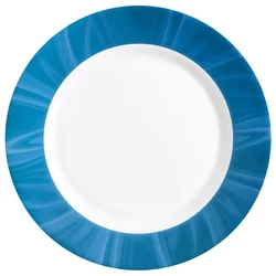 Bormioli Rocco plitev krožnik Careware 23,5 cm, moder (6 kos)