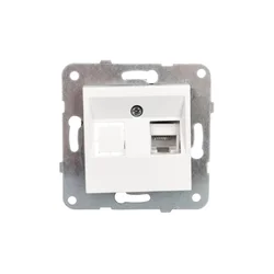 Panasonic Računalniška vtičnica Karre 1xRJ45 kat. 6, barva bela/90963678