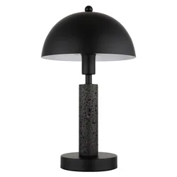 Globo 24868S - Stona lampa JANIE 1xE14/40W/230V crna