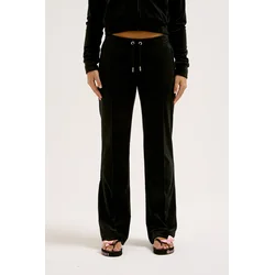 Juicy Couture Ženski donji deo trenerke Tina, Crni