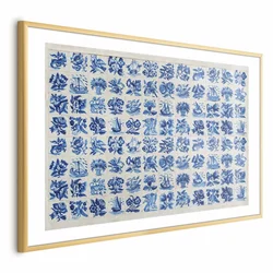 shumee Plakat - Azulejos - tradicionalne portugalske keramične ploščice