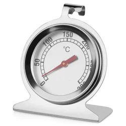 shumee Termometer za pečico, dimljenje, peko, jeklo, kuhinjo, do +300°C