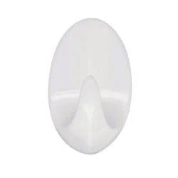 Ridder set od 2 kukice bele PVC 13110301