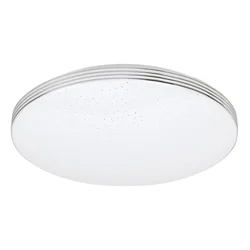 Rabalux Plafonjera Oscar2, 18W, Okrugla, Srebrne boje