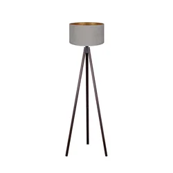 Brilagi - Stojeća lampa VELVET 1xE27/60W/230V venge/siva
