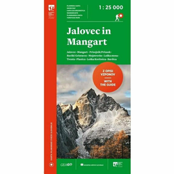 Zemljevid Jalovec in Mangart 1: 25 000