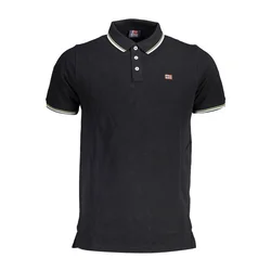 NORWAY 1963 MEN'S SHORT SLEEVE POLO BLACK