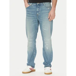 Tommy Hilfiger Jeans hlače MW0MW39221 Modra Regular Fit
