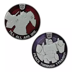 Fanattik Transformers G1 - Autobots Vs. Decepticons Limited Edition Coin ( 075071 )