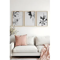 Wallity Uramljena slika Huhu479, 35x50 cm , 3 dela