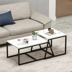 Wallity Klub sto Minimal 75x38x50cm Beli