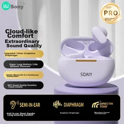 Soaiy Bluetooth slušalice SL6 Pro, Ljubičaste