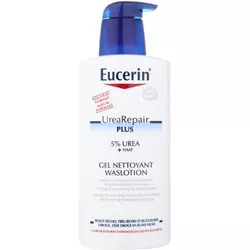 Eucerin Dry Skin Urea gel za tuširanje za obnavljanje kožne barijere (UreaRepair Plus 5% Urea+NMF) 400 ml