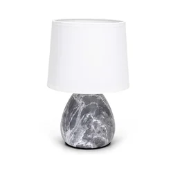 Aigostar - Stona lampa 1xE14/40W/230V siva