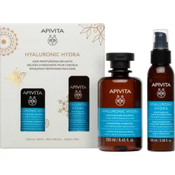 Apivita Šampon Hijaluron Hydra za hidrataciju kose, 250 ml + Hijaluron Hydra hidratantni leave in regenerator za kosu, 100 ml SET