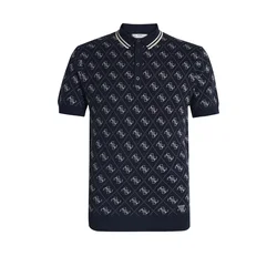 GUESS Pulover MARLIN mornarska/bela