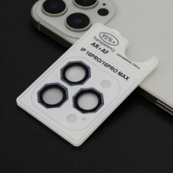 Zastita za kameru octagon diamond za iphone 16 pro (6.3)/16 pro max (6.9) plava ( FL11449 )