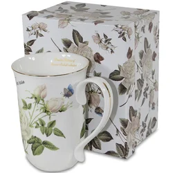 Večbarvna porcelanasta skodelica