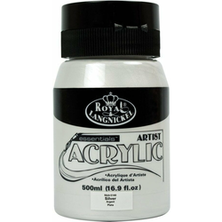 Royal & Langnickel Jar Akrilna barva Silver 500 ml 1 kos