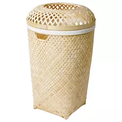 SALUDING Korpa za veš, ručni rad bambus, 50 l