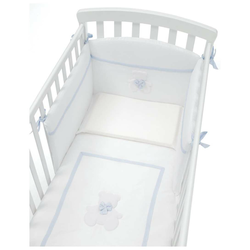 Erbesi Otroška posteljnina DUDU White Blue, (20962800)