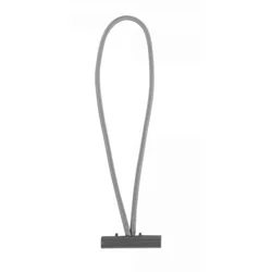 Pritrdilna elastika s kavljem 15cm 25ks Grey BUNGEE CORD T BAR