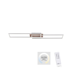 Leuchten Direkt 14019-78 - LED prigušiva svetiljka IVEN 2xLED/20W/230V + daljinski upravljač