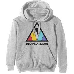 Imagine Dragons Triangle Logo Off White L Kapuco