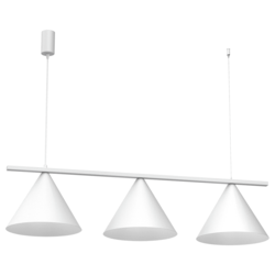 Luster na sajli CAPITAL 3xGX53/15W/230V beo
