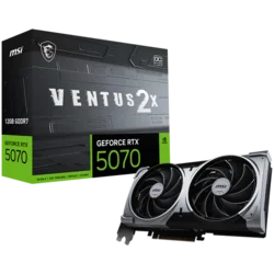 MSI grafička kartica GeForce RTX 5070 Ventus 2X OC, 12GB, GDDR7