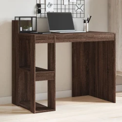 Uredski stol boja smeđeg hrasta 103,5x56,5x94 cm drveni