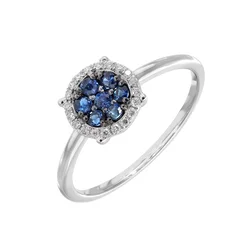 DIAMANT LETERNEL Prstan srebrna