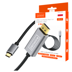KABEL USB-C DisplayPort 8K 5K 4K Mac ZC-1
