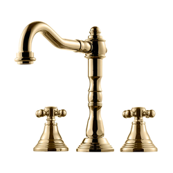 Belinda baterija za lavabo bronza tri otvora