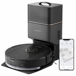 Roborock Q5 Pro+ robotski sesalnik s samopraznilno postajo, črn