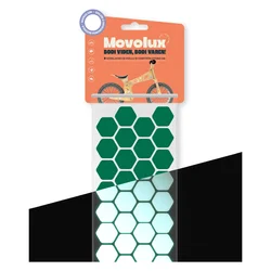 Movolux visoko odsevne nalepke Hexa Form, zelene