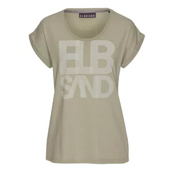 Elbsand Majica kaki/oliva