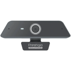 Prestigio Solutions Video Conferencing 13MP UHD Camera: 4K, 13MP, 2 mic, 4m (Range), Connection via USB Type-C