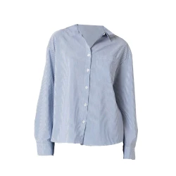 Moxx Paris Bluza Nicolette  modra / bela