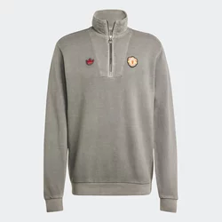 ADIDAS ORIGINALS Majica Manchester United Terrace Icons kamen/temno rdeča/črna