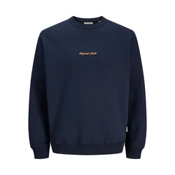Jack & Jones Junior Majica temno modra/oranžna